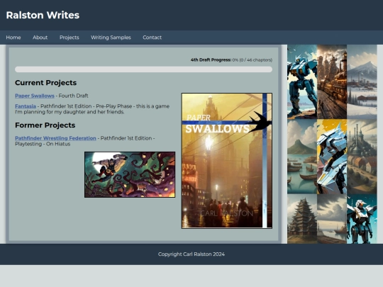 projects screenshot