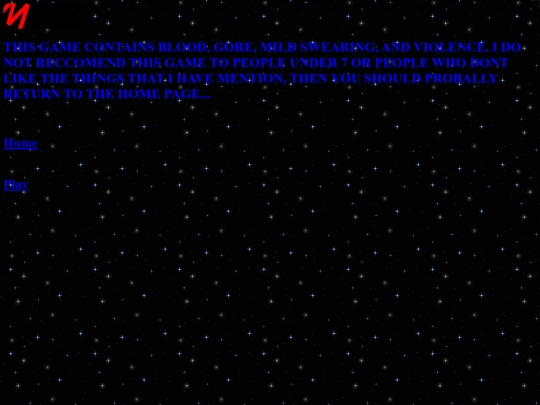 WARNING screenshot