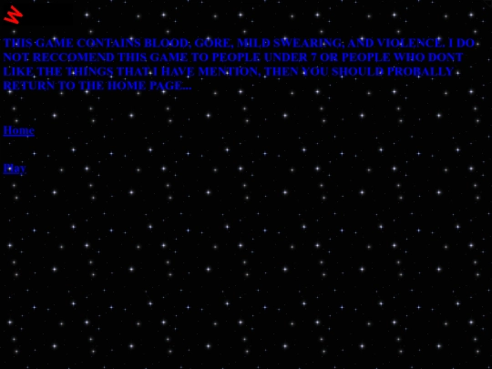 Warning screenshot