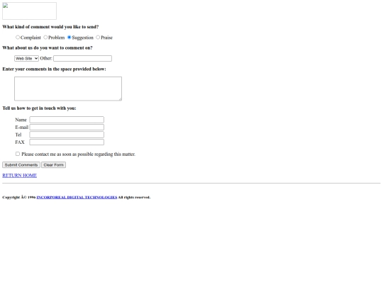 feedbacker screenshot