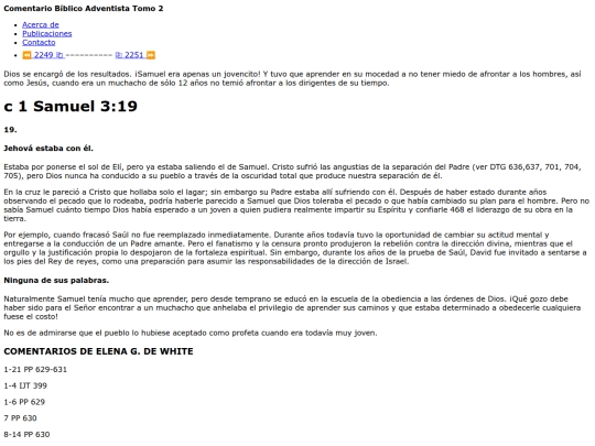 HTML/CBA2250 screenshot