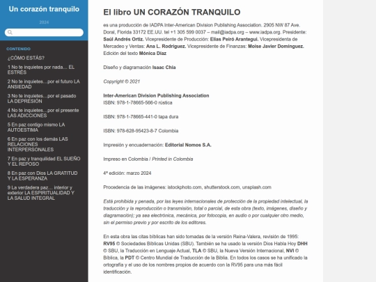 UnCorazonTranquilo screenshot