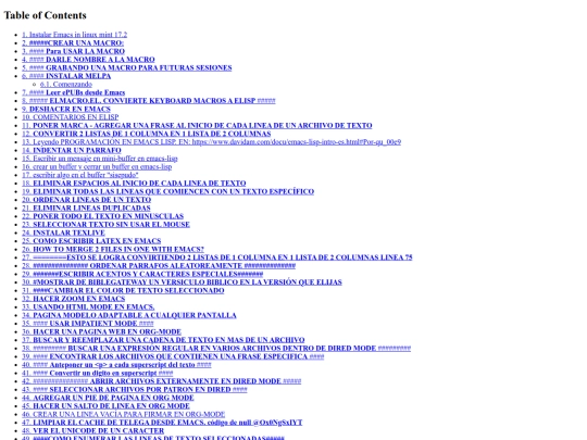 emacs screenshot