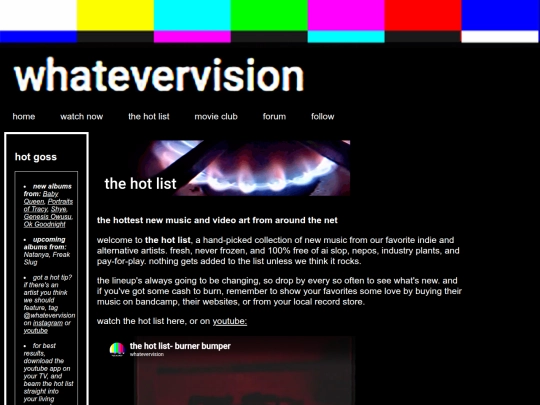 hotlist screenshot