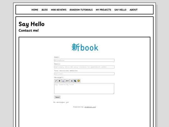 hello screenshot