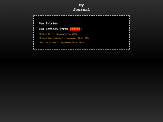 HOME/BLOG screenshot