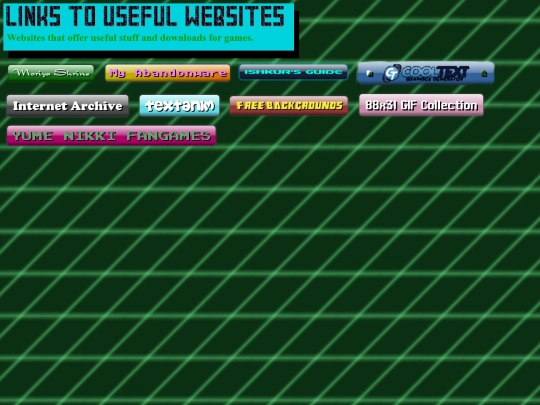 Links screenshot