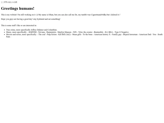 index screenshot