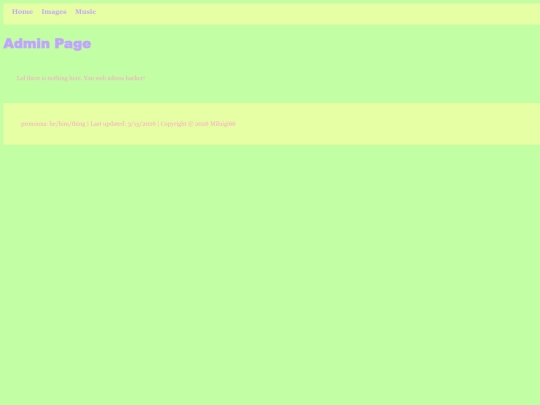 admin screenshot