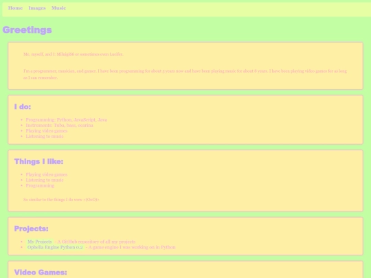 index screenshot