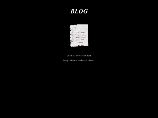blog screenshot