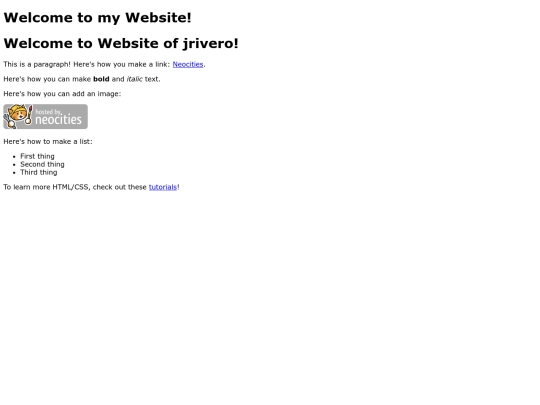 index screenshot