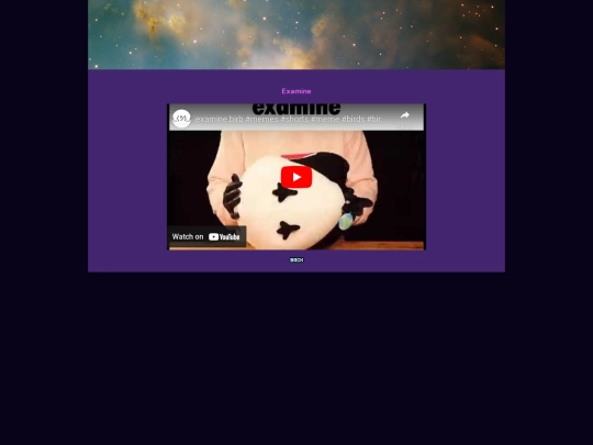 examine screenshot