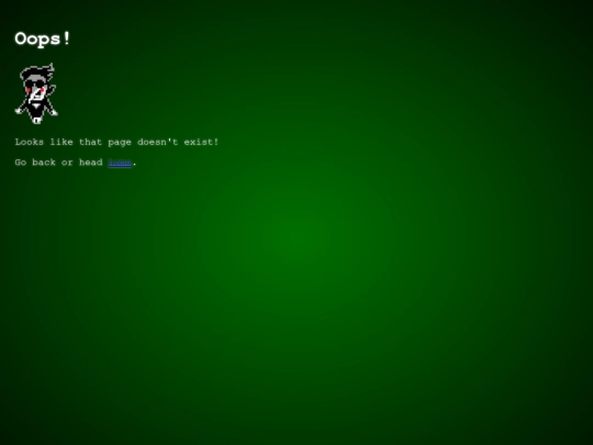 not_found screenshot
