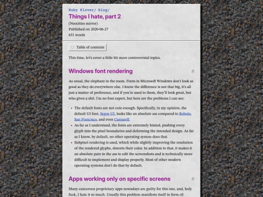 blog/things-i-hate-part-2 screenshot