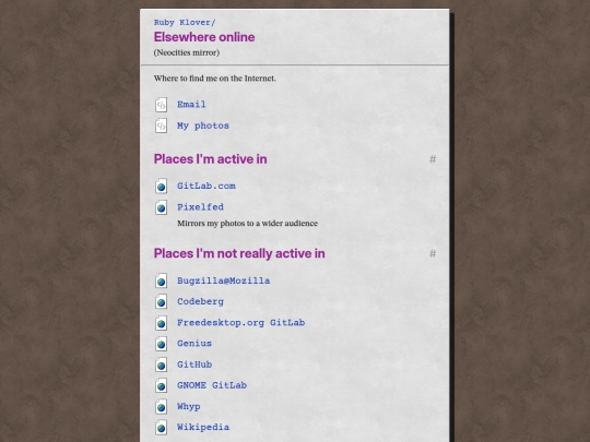 profiles screenshot