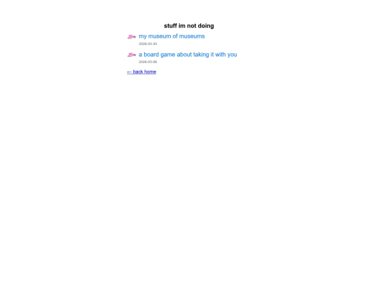 notdoing screenshot