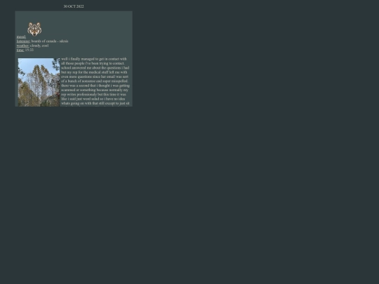 entries/30oct22 screenshot