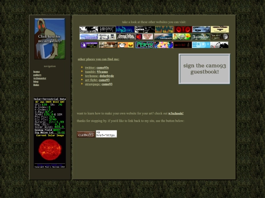 links screenshot