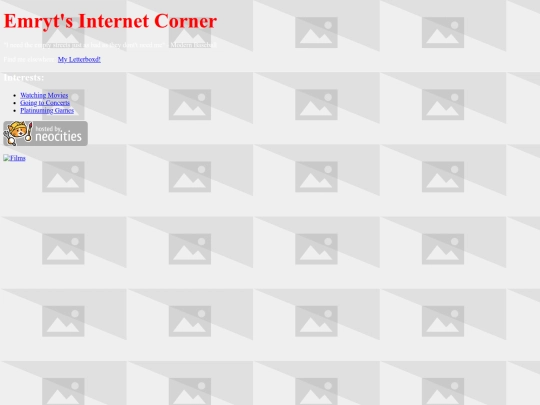 index screenshot