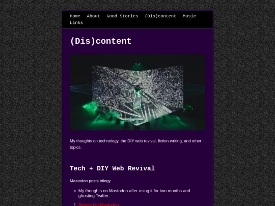 discontent screenshot