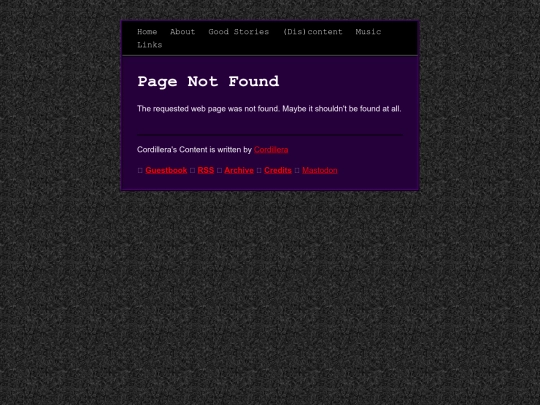 not_found screenshot