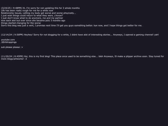 blogs screenshot