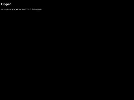 not_found screenshot