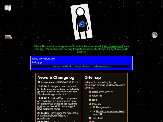 home screenshot