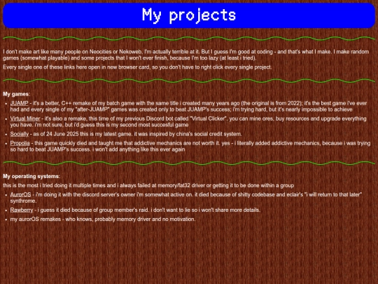 projects-old screenshot