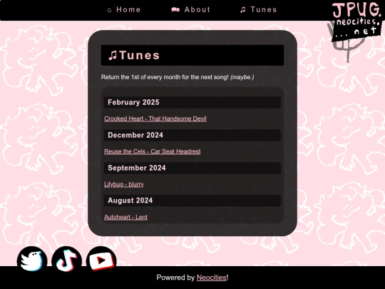tunes screenshot