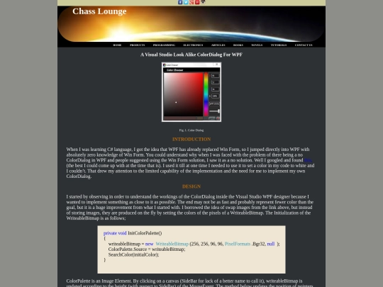 programming/WpfColorDialog screenshot