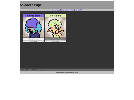pages/characters screenshot