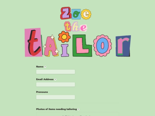 tailoring/contact-me screenshot