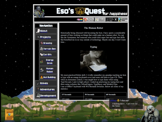 html/humanrobot screenshot
