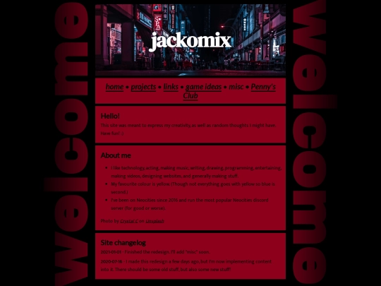 index screenshot