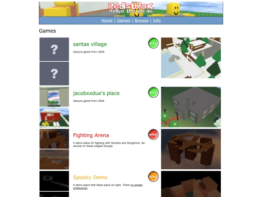 games screenshot