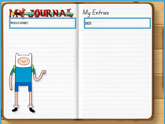 journal screenshot