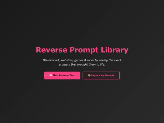 reverseprompt screenshot