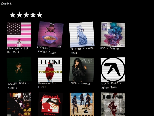 Album screenshot