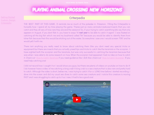 resources screenshot
