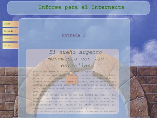 Entrada 01 screenshot