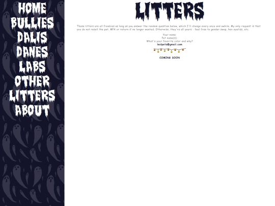 litters screenshot