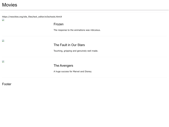 w3schools screenshot