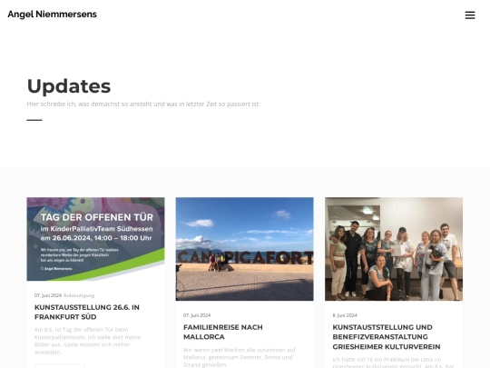 blog screenshot