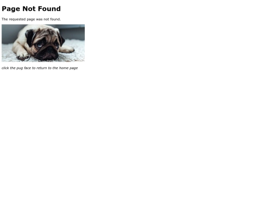 not_found screenshot