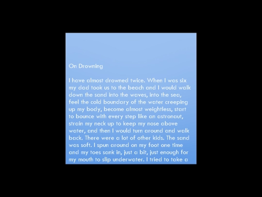 gamemaker/On Drowning screenshot