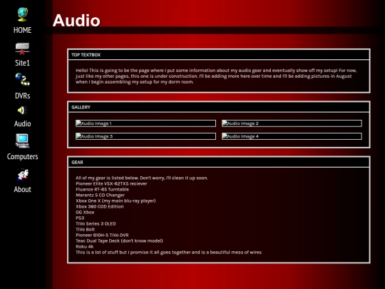 audio screenshot