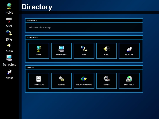 sitemap screenshot