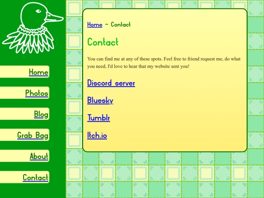 contact screenshot